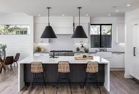Its flexibility and sleek design complements the industrial trend of large open spaces, minimal decor and minimal furnishings. 30 Black And White Kitchen Design Ideas Designing Idea
