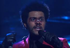 By max martin, oscar holter & the weeknd]. What Happened To The Weeknd S Face On Snl
