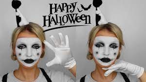 mime artist clown halloween makeup