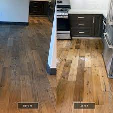 professional hardwood floor cleaning in