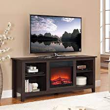espresso fireplace tv stand rc willey