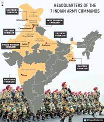 indian army commands and their