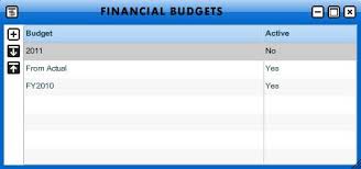 Financial Budgets Workamajig Online Help Guide