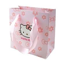 sanrio o kitty gift box gift bag