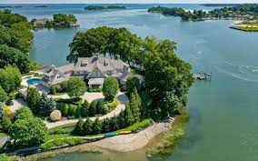 greenwich ct waterfront home set on a