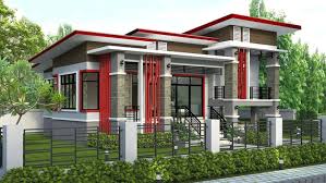 split level modern house design with