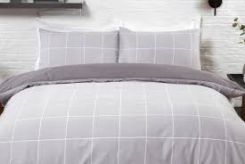 grey bedding duvet sets pillowcases
