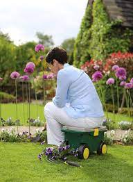 Garden Roller Stool Easy Lift