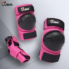 Jbm Adult Child Knee Pads Elbow Pads Wrist Guards 3 In 1 Protective Gear Set For Multi Sports Skateboarding Inline Roller Skating Cycling Biking Bmx