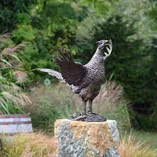 Metal Pheasant Garden Ornament