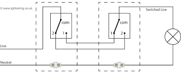 2 Way Switch Wiring Diagram Light Wiring