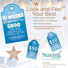 nuviva cal weight loss 7301a w