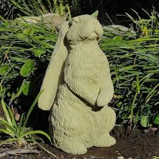 Concrete Vintage English Hare Statue