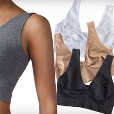 Delta Burke Comfort Bra Plus Sizes Lace Trim Shaping Cami
