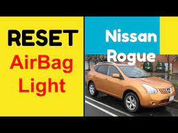 nissan rogue airbag light reset