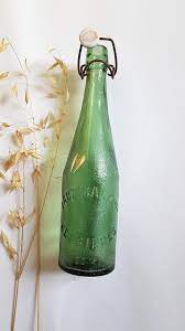 Vintage Glass Bottle Stopper Porcelain