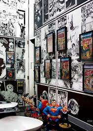 Comic Strip Bathroom Superhero Room
