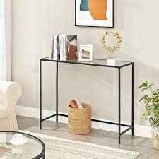 Buy Vasagle Console Table Tempered