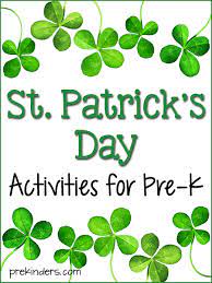 st patrick s day prekinders