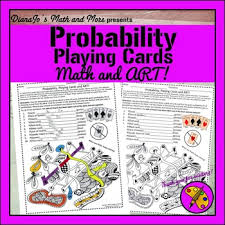 Probability With Playing Cards Worksheets Teaching