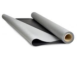 reversible black grey vinyl floor roll