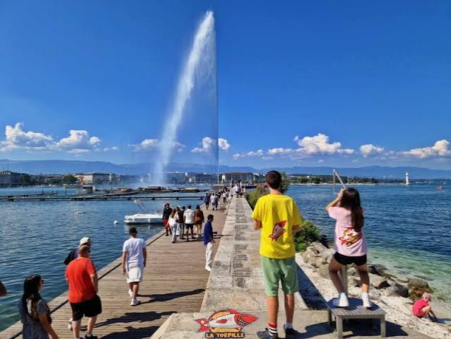 ⛲ Jet d'Eau de Genève - La Torpille