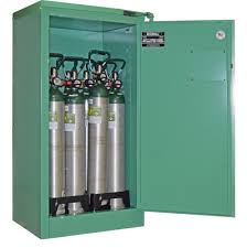 cal gas cylinder storage oxygen