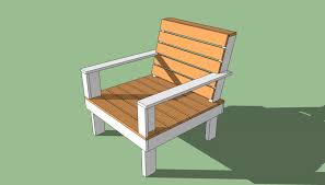 Outdoor Chair Plans Howtospecialist