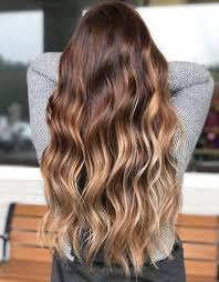 Chocolate brown hair + light brown highlights and red ends. 30 Hottest Trends For Brown Hair With Highlights To Nail In 2020
