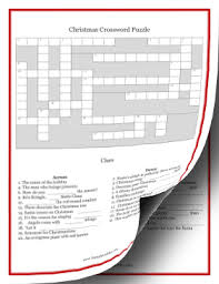 Print/export your crossword puzzle to pdf or microsoft word. Christmas Crossword Puzzle With Answer Key