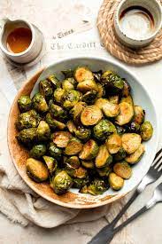 roasted brussels sprouts ahead of thyme