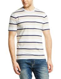 Amazon Com French Connection Mens Stripey Jersey Cold Sky