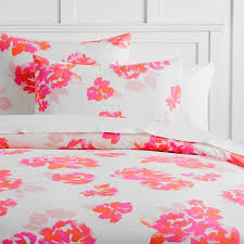 the emily meritt neon rose fl bedding
