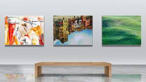Art Gallery Painting Wall Bench