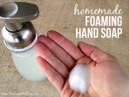 how to make foaming hand soap the