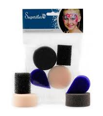 pack of 4 sponges for aquacolor