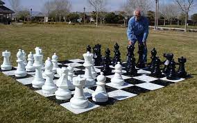 Large Lawn Chess Set Giant Chess