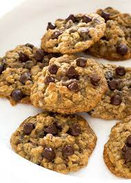 Simple Oatmeal Chocolate Chip Cookies gambar png