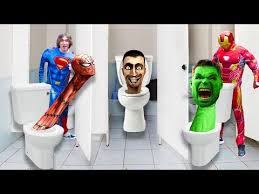 Skibidi Toilet Vs Superheroes