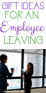 20 gift ideas for employee leaving