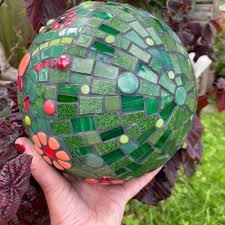 Mosaic Garden Gazing Ball The British