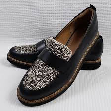 Clark Artisan Black Loafers Shoes Size 9m