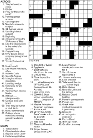 julep crossword puzzle