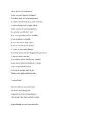 healthy environment acrostic poem docx