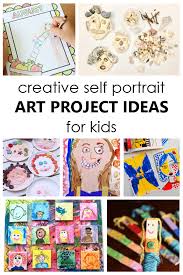 self portrait art project ideas for kids