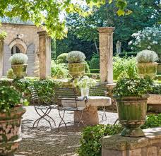 French Château Gardens Peaceful