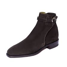 Rm Williams Limited Edition Buckle Boot Chocolate Suede