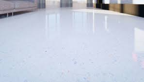 terrazzo flooring installation and