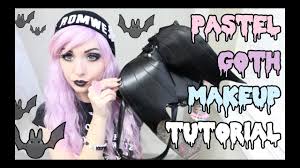 pastel goth makeup tutorial 2016 you