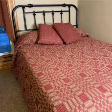 Tan Woven Coverlet Coverlets
